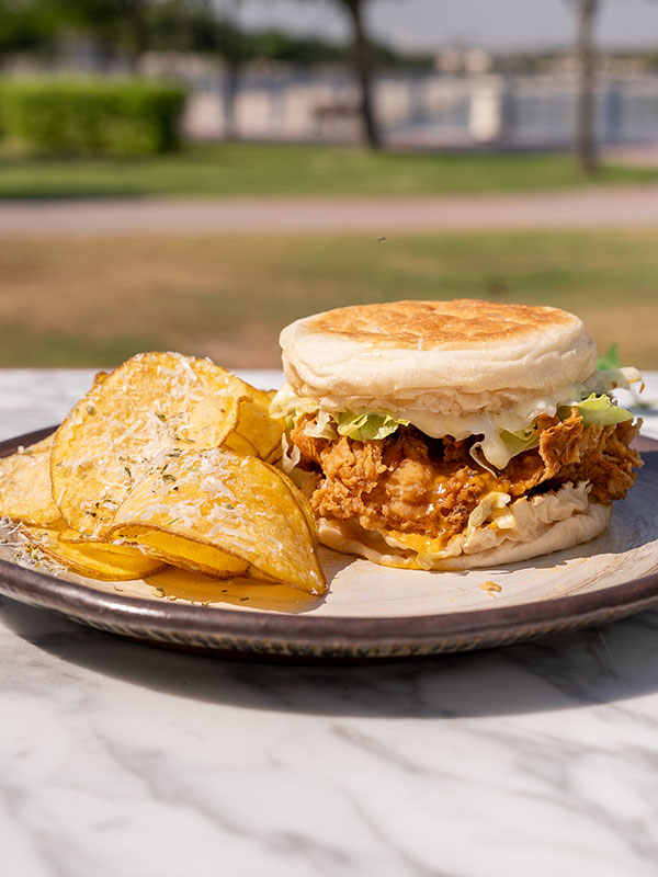 Crispy chicken Muffin