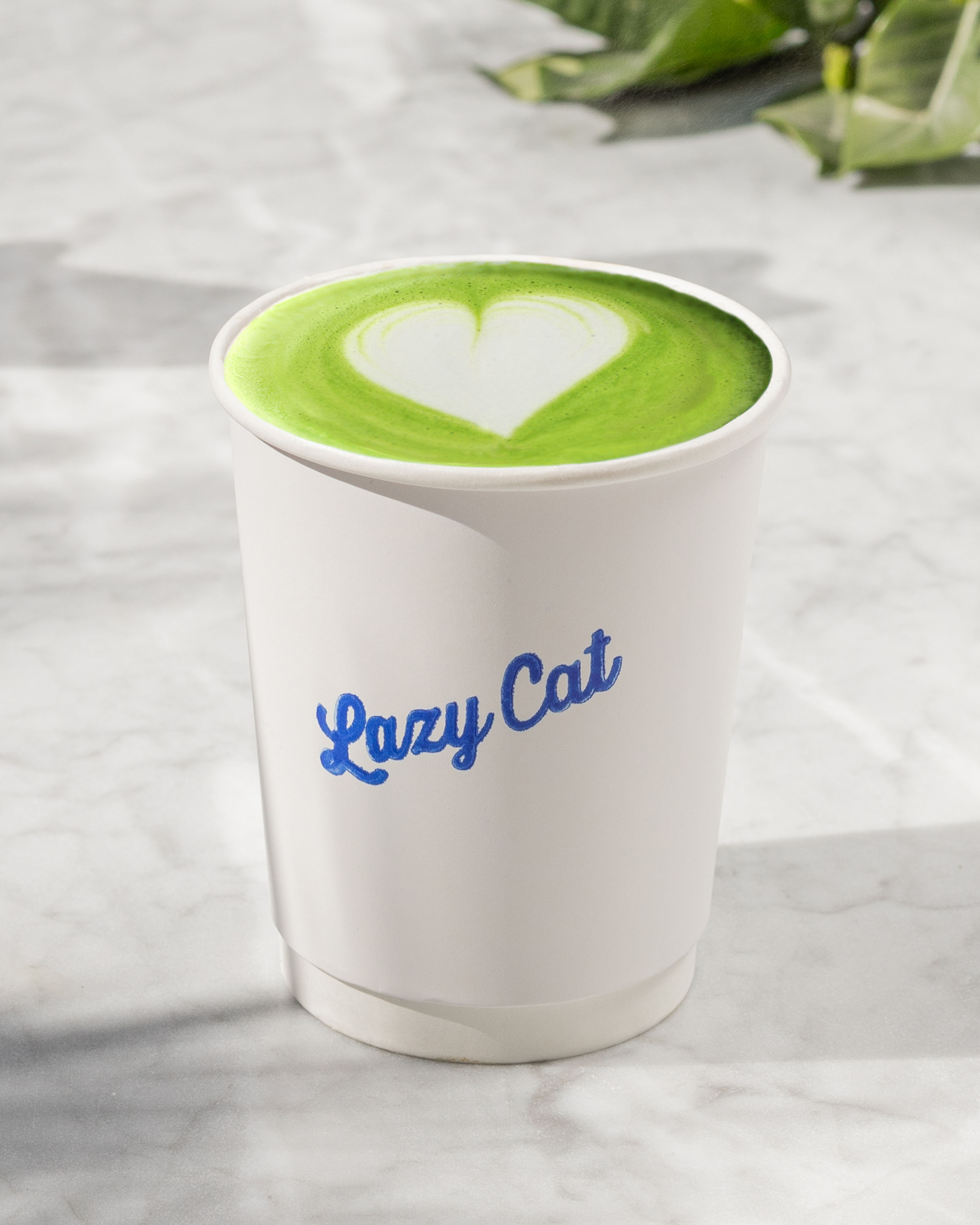Hot Green Matcha Latte