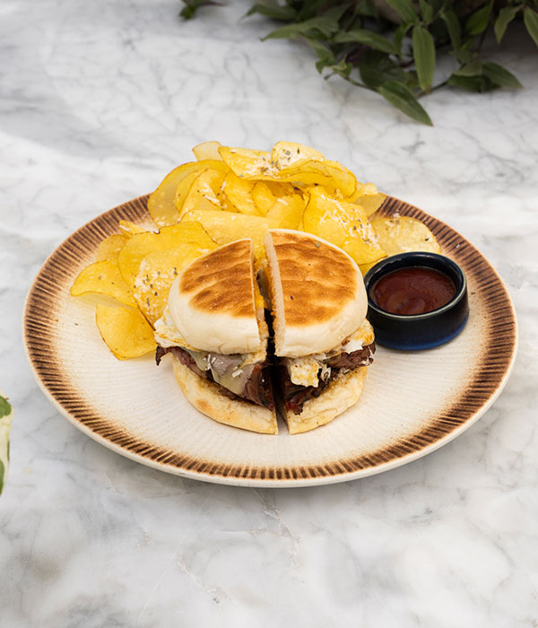 Lazy Egg Pastrami