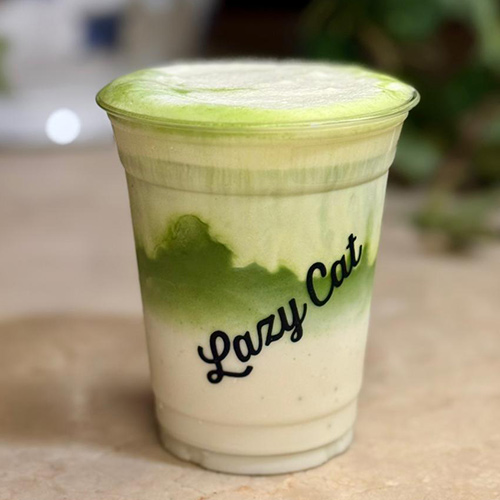 Matcha Salted Maple Foam